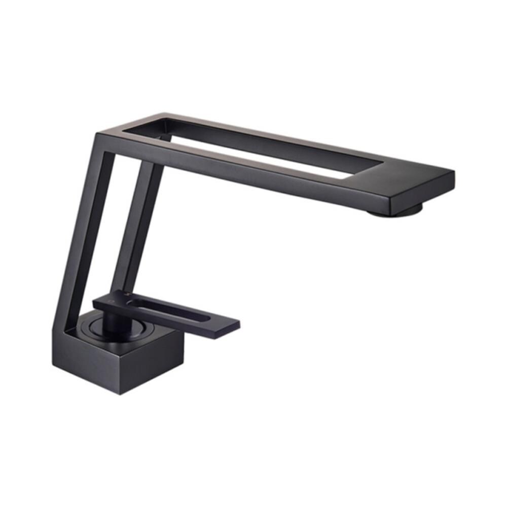 Rubinetto per lavabo da bagno, Blackswan, tipo M119, modello nero, misura 19 cm - Foto 1