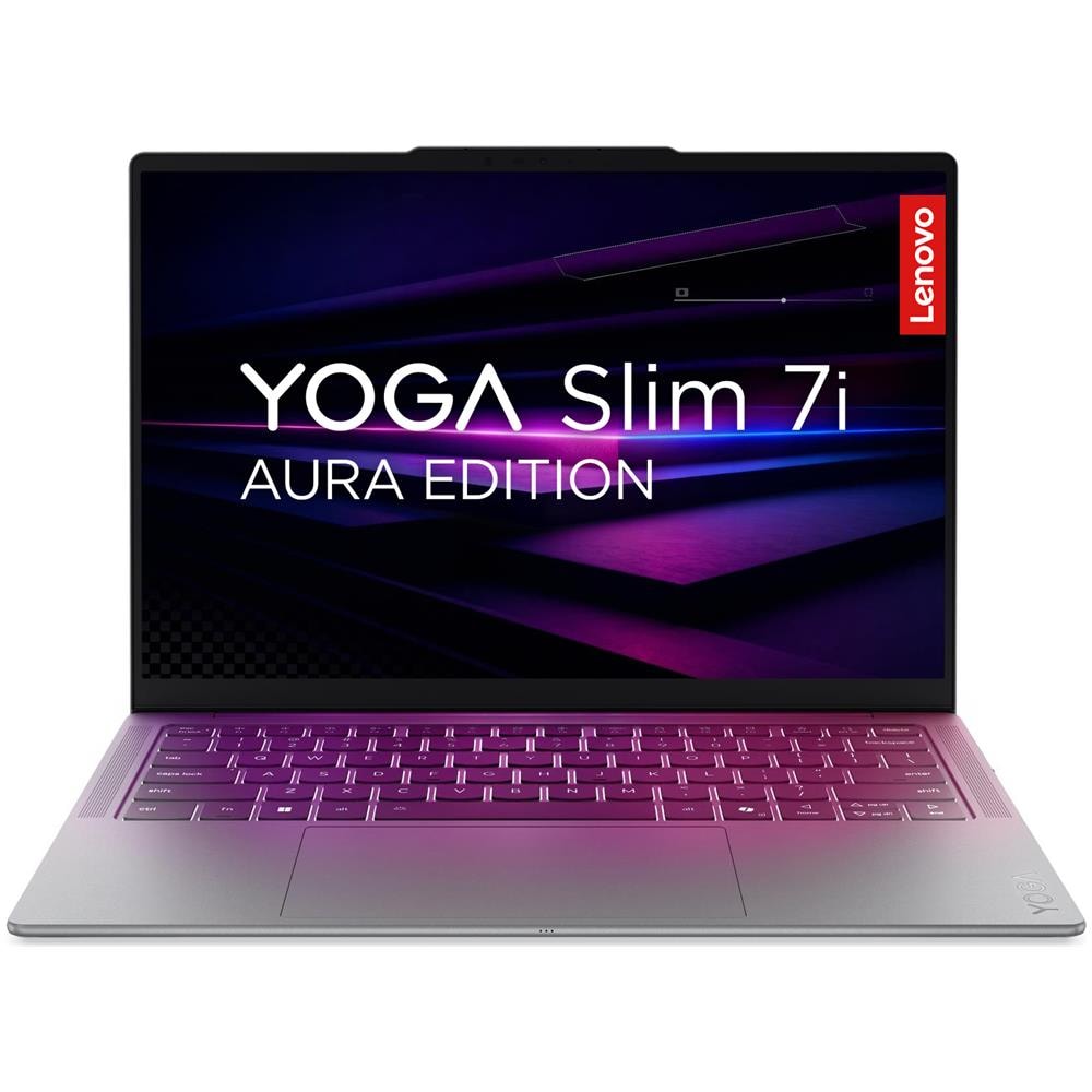 Yoga | Notebook Slim 7 | Display 14.0'' WUXGA (1920x1200) OLED | Processore INTEL CORE U5 322 | Memoria RAM 16GB | Memoria SSD 1TB | Scheda grafica Integrata | Sistema Operativo WINDOWS 11 HOME | LUNA GREY | Caricatore NON incluso - Foto 1