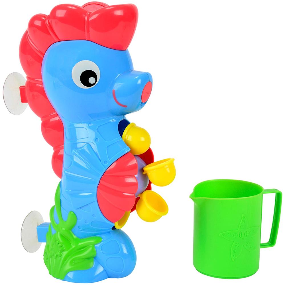 Gioco Acqua Cavalluccio Bagnetto Giocattolo Con Ventose Cm 25 Per Bambini 12 Mesi - Foto 2
