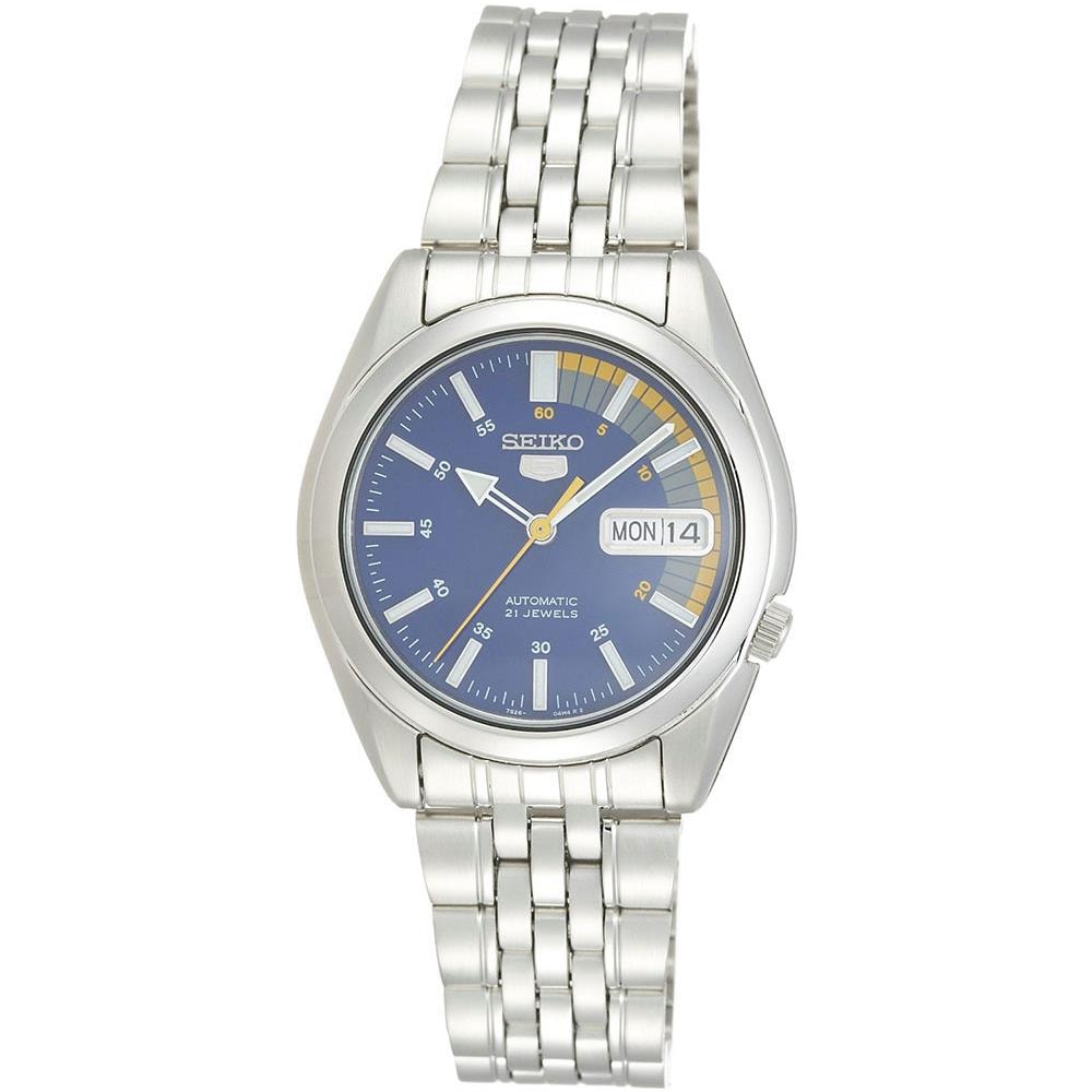 Snk371k1 Orologio Da Polso Al Quarzo, Analogico, Uomo, Acciaio Inossidabile, Grigio - Foto 3