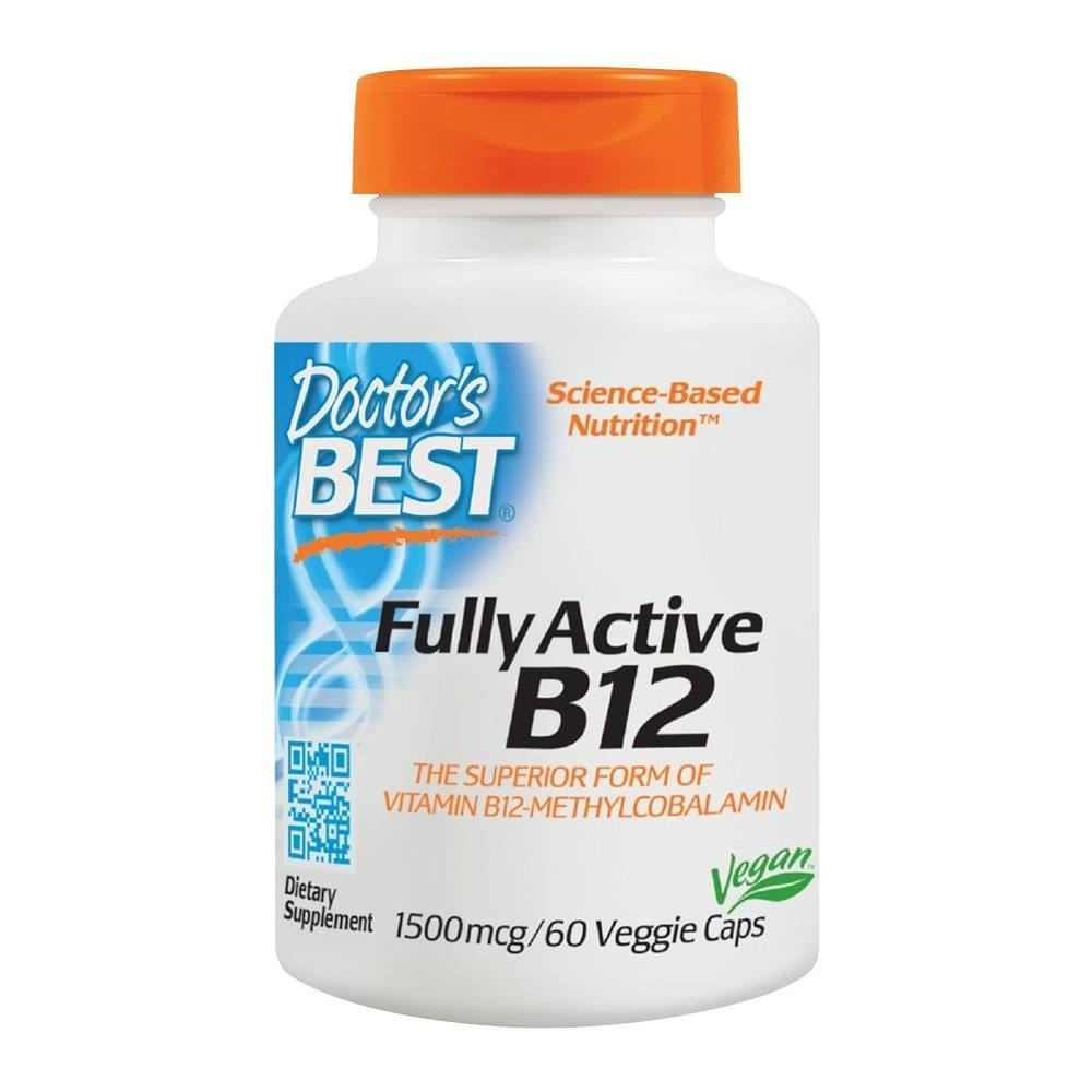 Fully Active B12 1500 Mcg 60 Vcaps - - Foto 1