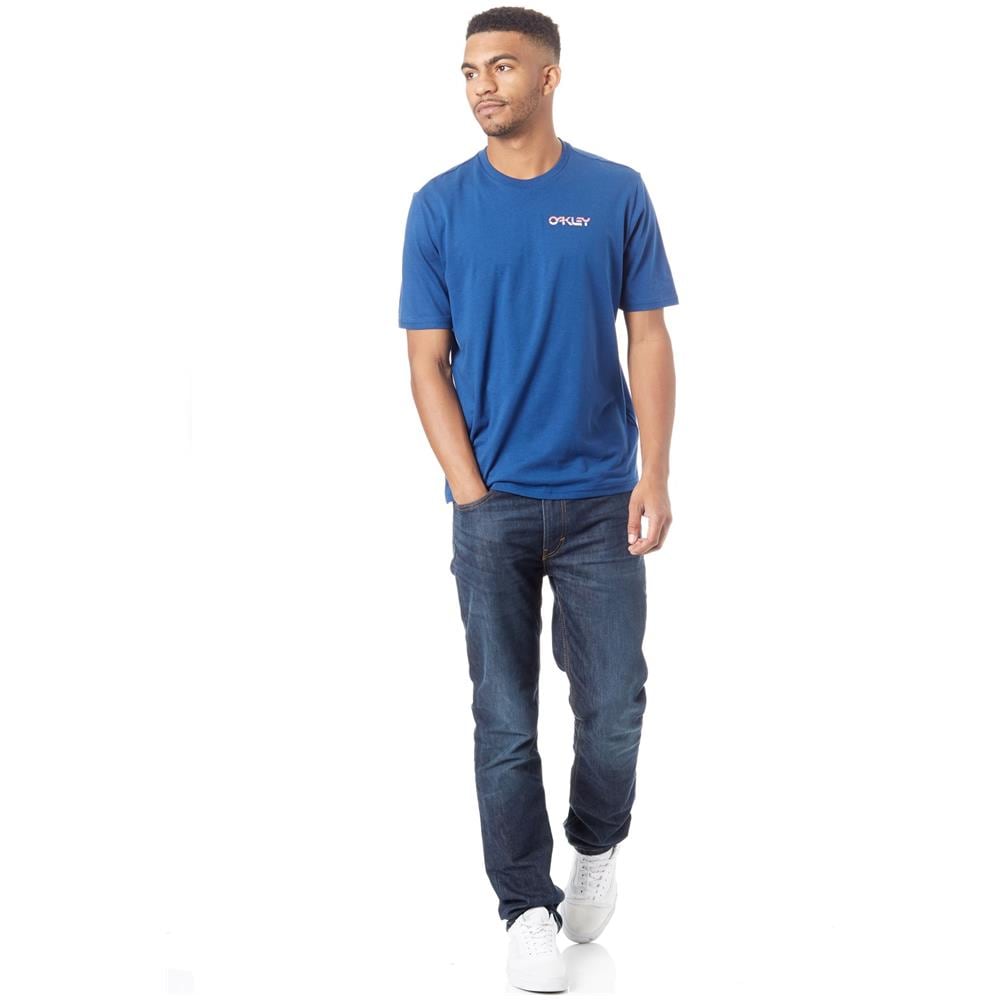 T-shirt B1b Chrome Dark Blu (m, Blu Scuro) - Foto 2
