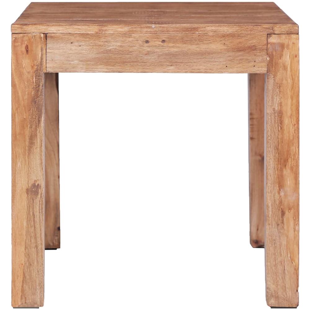 Tavolino da Salotto 53x50x50 cm in Legno Massello di Mogano - Foto 2