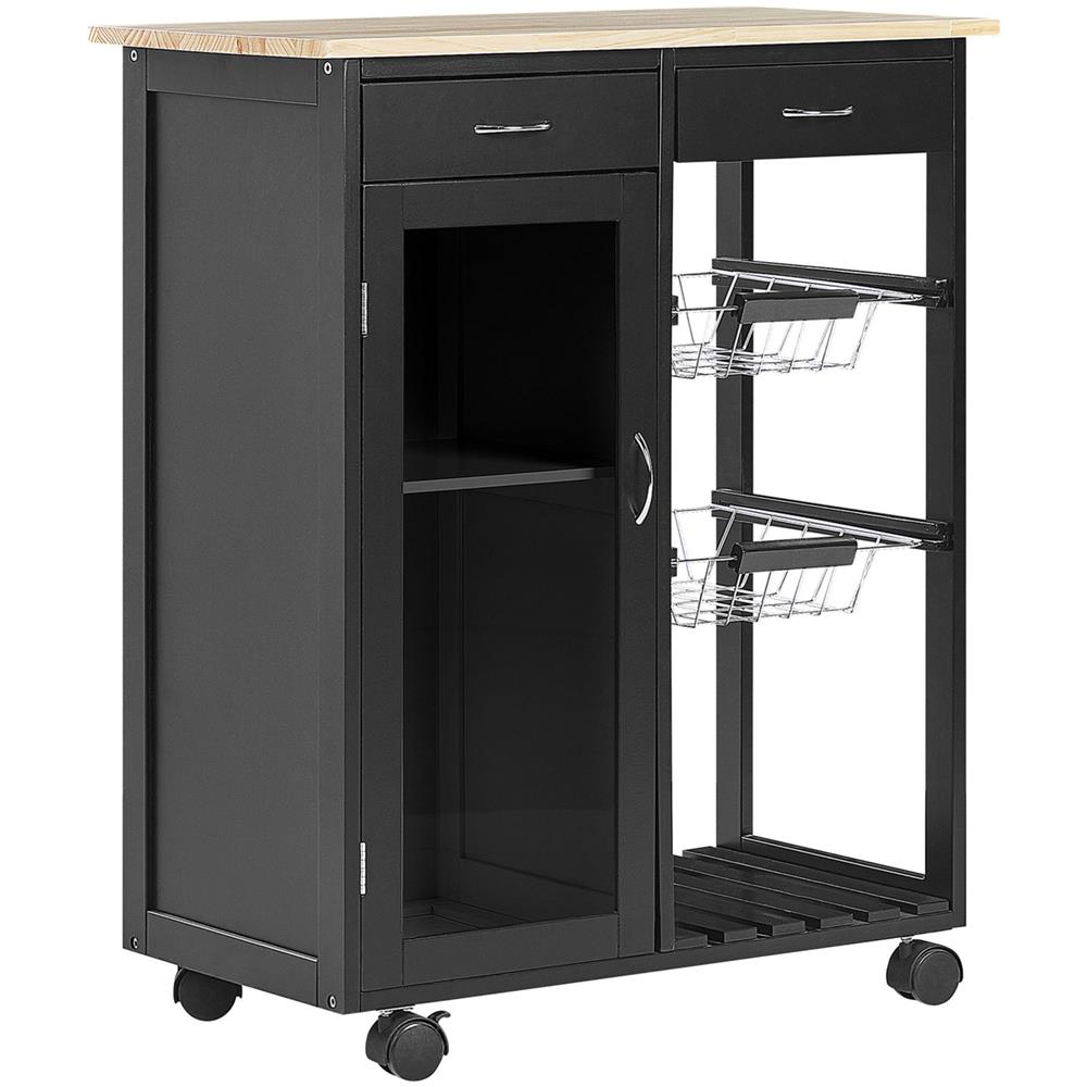 Carrello Da Cucina Nero Boves - Foto 1
