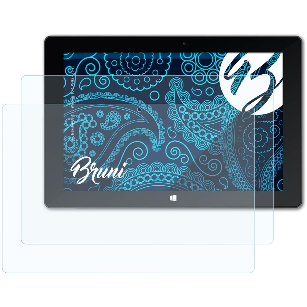BRUNI Bruni 2x Proteggi Schermo per Denver TAQ-10253 Pellicola Protettiva 