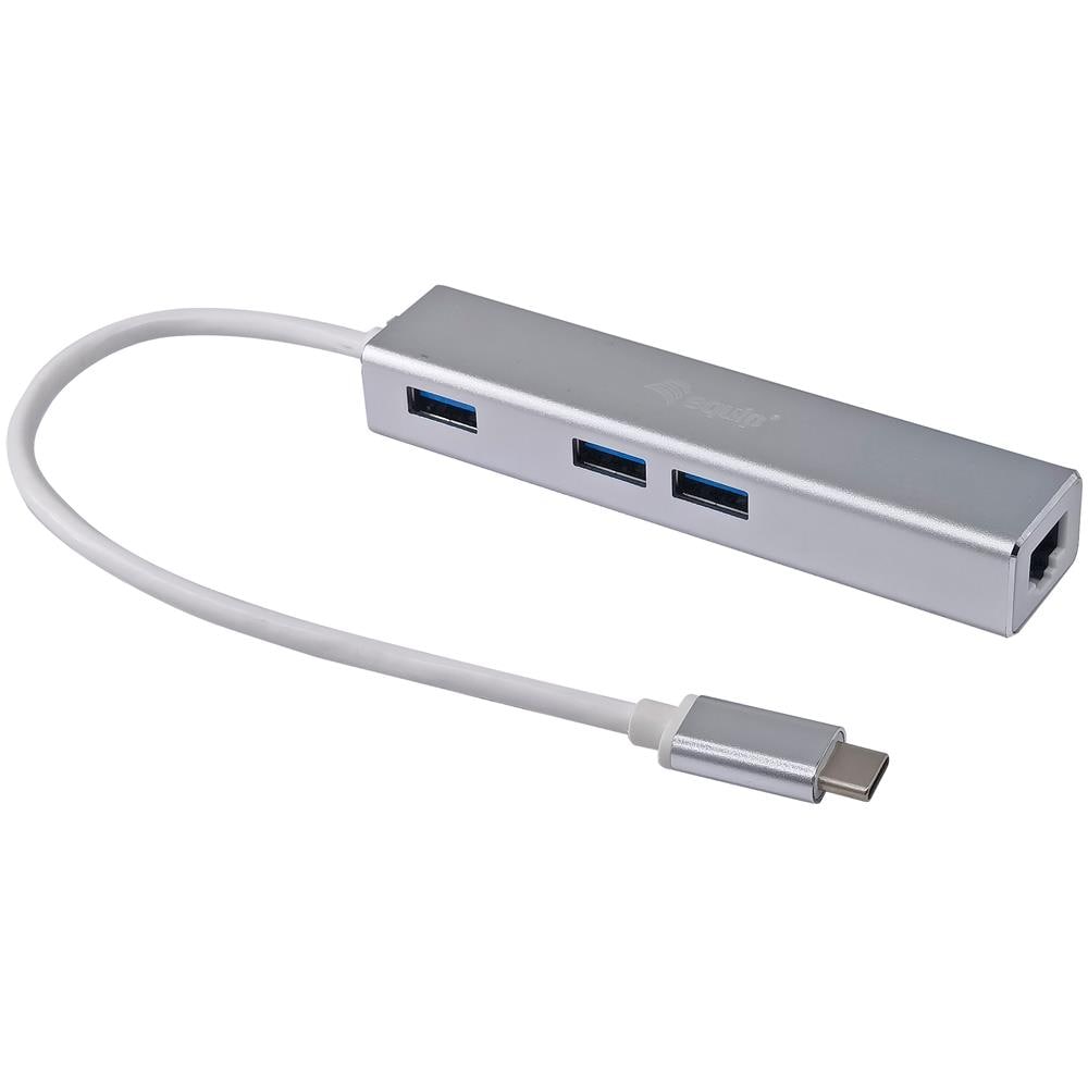 133481 Replicatore di Porte e Docking Station Per Laptop USB 3.2 Gen 1 (3.1 Gen 1) Type-C Argento - Foto 1