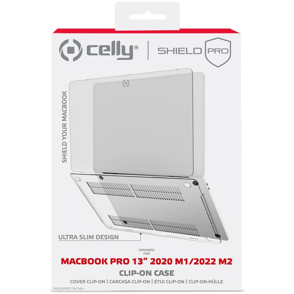 Custodia Dedicata Trasparente SHIELDPRO per MacBook Pro 13" M1/M2 - Foto 4