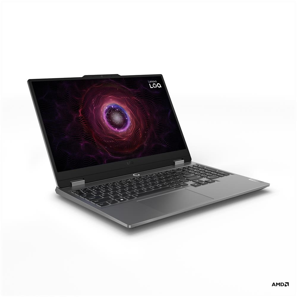 LOQ | Notebook Gaming | Display 15.6'' FHD (1920x1080) | Processore AMD RYZEN 7 7445HS | Memoria RAM 16GB | Memoria SSD 512GB | Scheda Grafica NVIDIA RTX 4050 6GB | Sistema Operativo WINDOWS 11 HOME | LUNA GREY - Foto 2