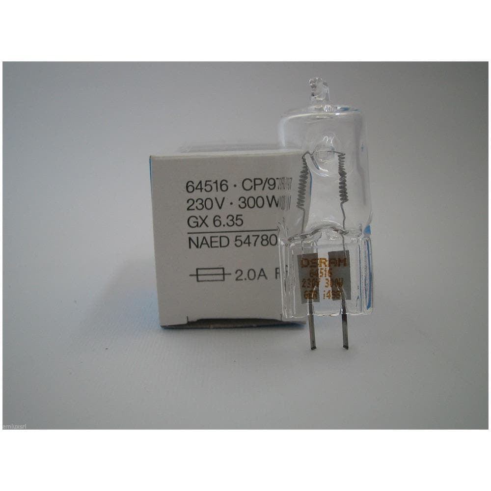 alogena lampada GX6.35 300W 240V 3150K 7800lm - Foto 1