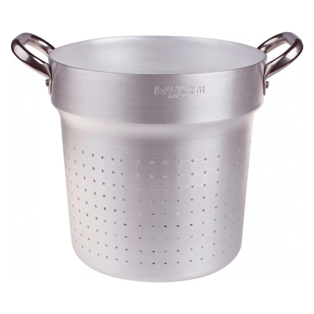 Colapasta Cilindrico 2 Maniglie Diametro 28 cm - Linea Alluminio 3 mm - Foto 4