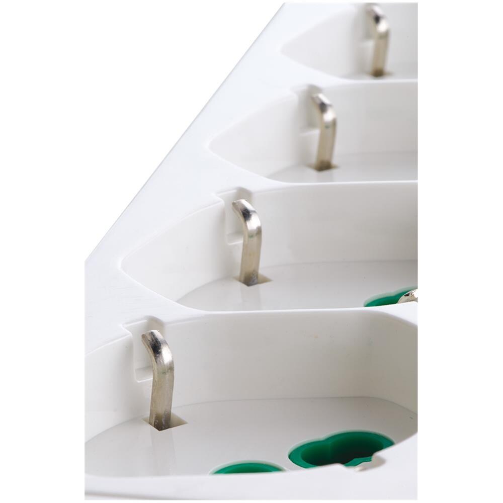 ICPS004F - Multipresa 4 Uscite Bipasso 16A / Schuko Bianco - Foto 2