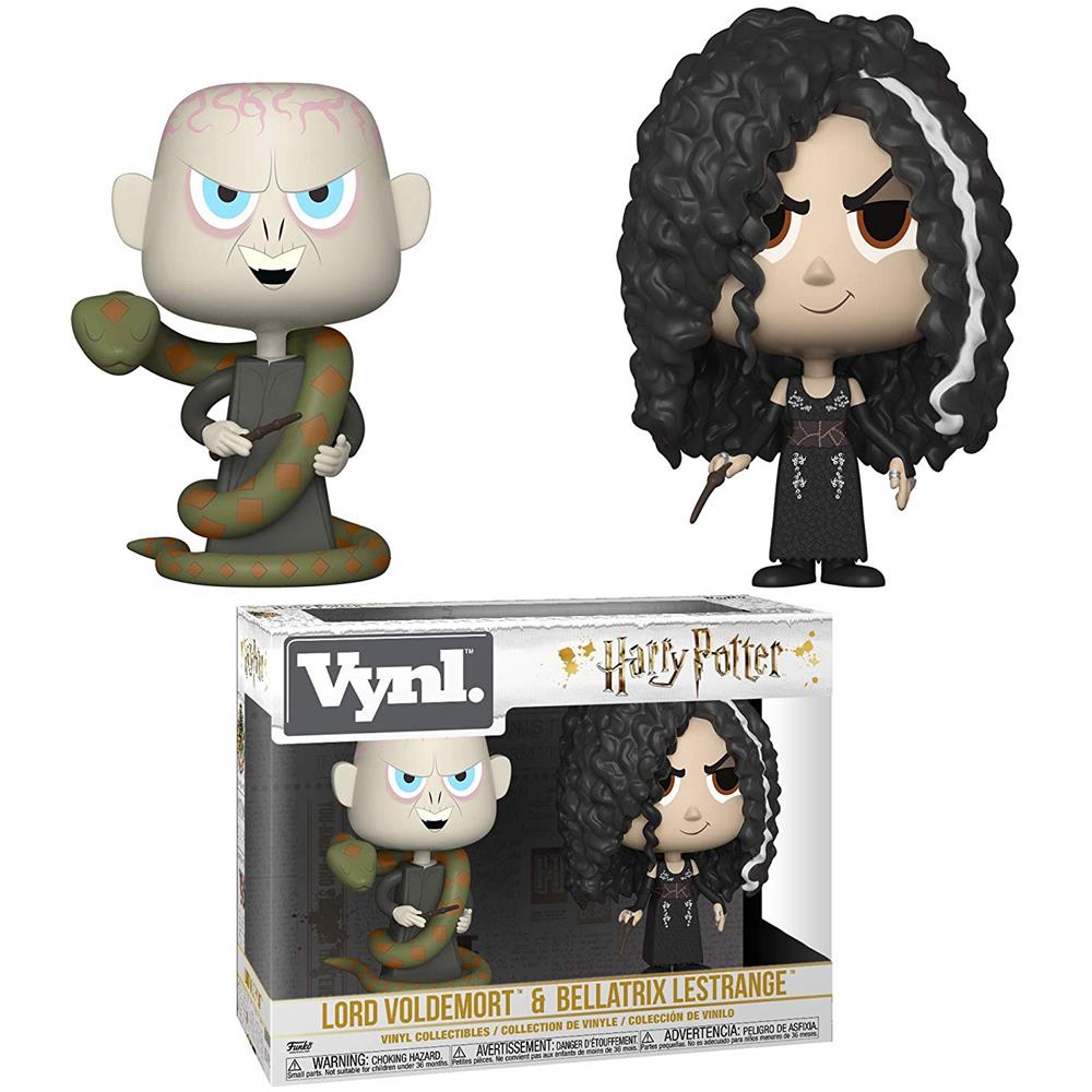 Action Figure Vynl: Harry Potter - Bellatrix & Voldemort 2pk - Foto 1