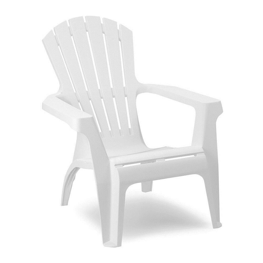 Poltrona Impilabile In Resina Bianca Sedia Arredo Esterno Giardino Dol064bi - Foto 1