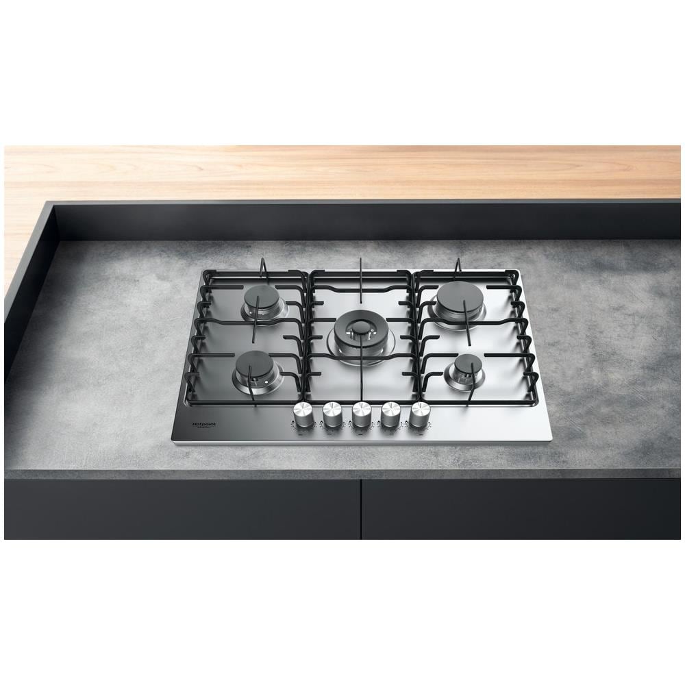 Piano Cottura PPH 75P D / IX a Gas 5 Fuochi Gas Colore Inox - Foto 5