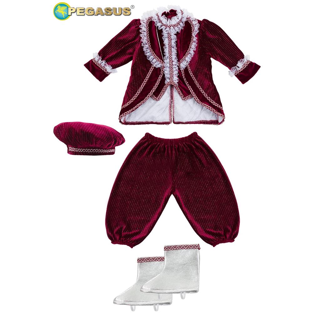 Costume Vestito Marchese In Velluto 25/36 Mesi Carnevale - Foto 3