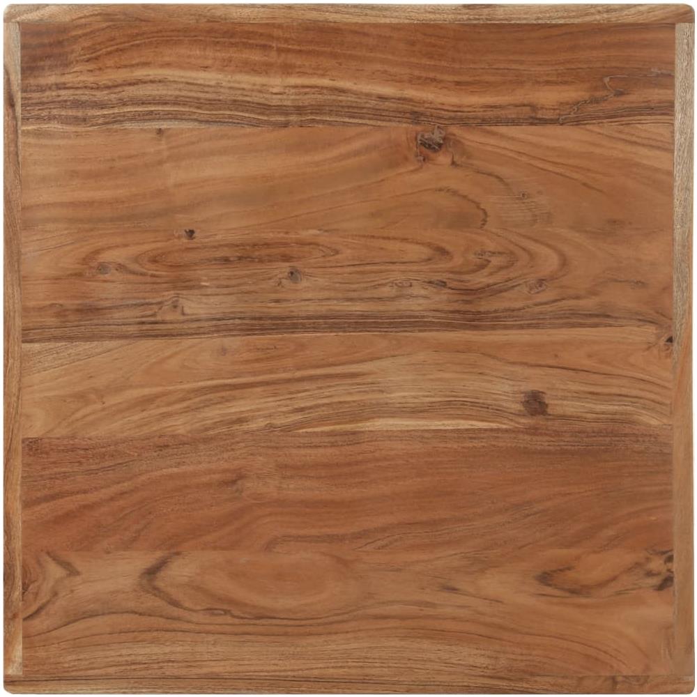 Tavolo Da Bistrot 60x60x76 Cm In Legno Massello Di Acacia - Foto 2