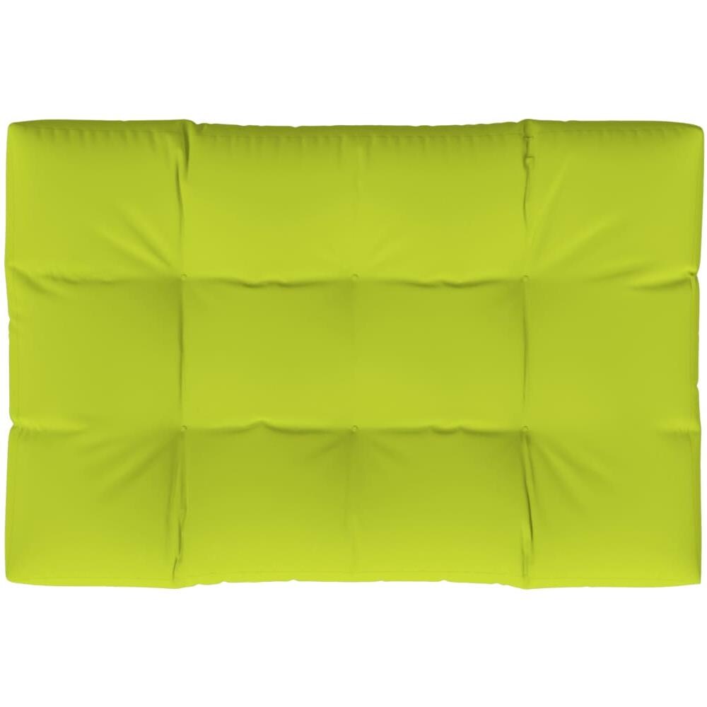 Cuscino per Pallet Verde Brillante 120x80x12 cm in Tessuto - Foto 1