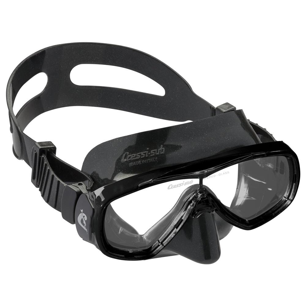 Cressi Maschera Onda Trasparente Nero - Foto 1