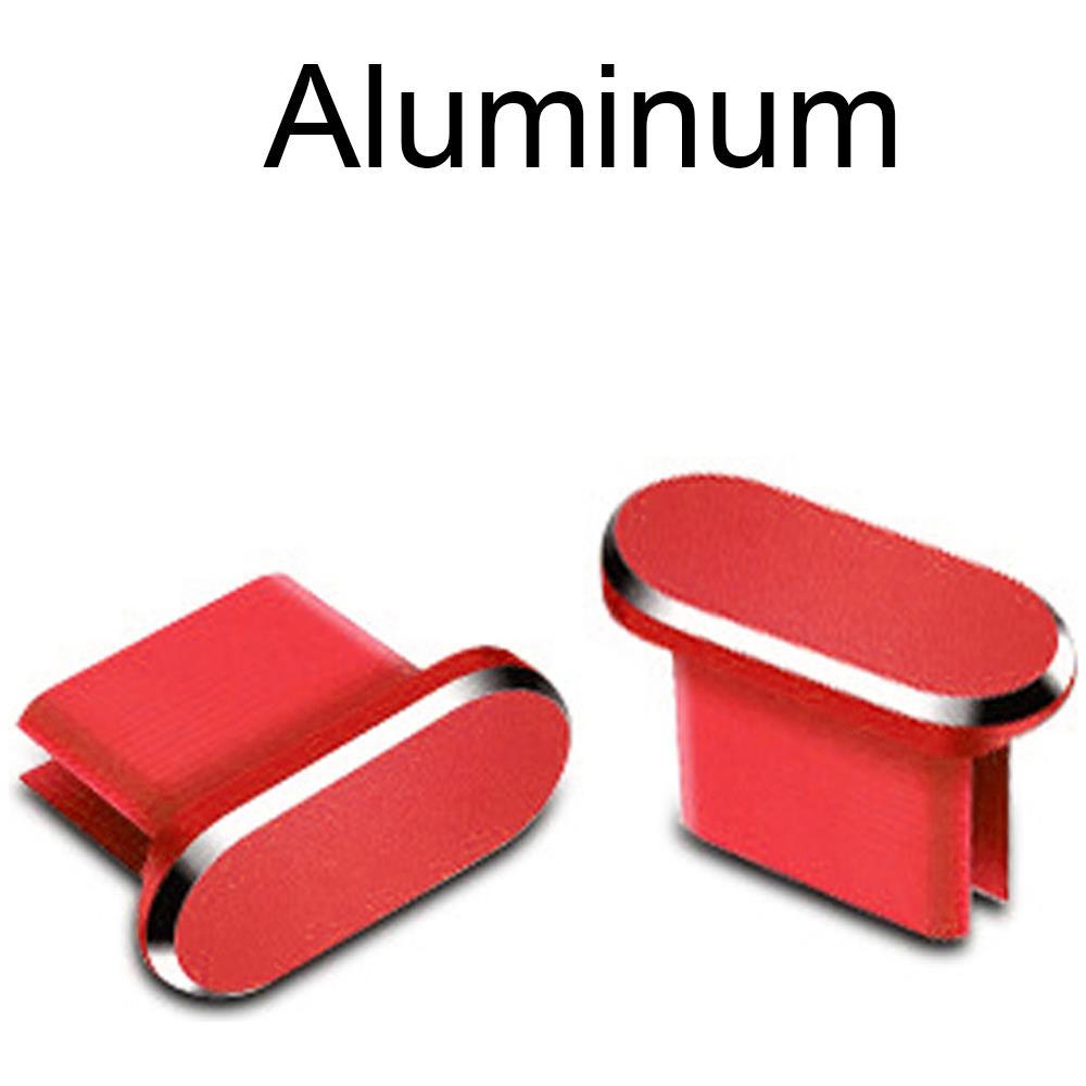 Cappuccio Protettivo Compatibile Con Usb C In Rosso - Spina Di Protezione Dalla Polvere Spina Per La Porta Di Ricarica Antipolvere - Foto 2