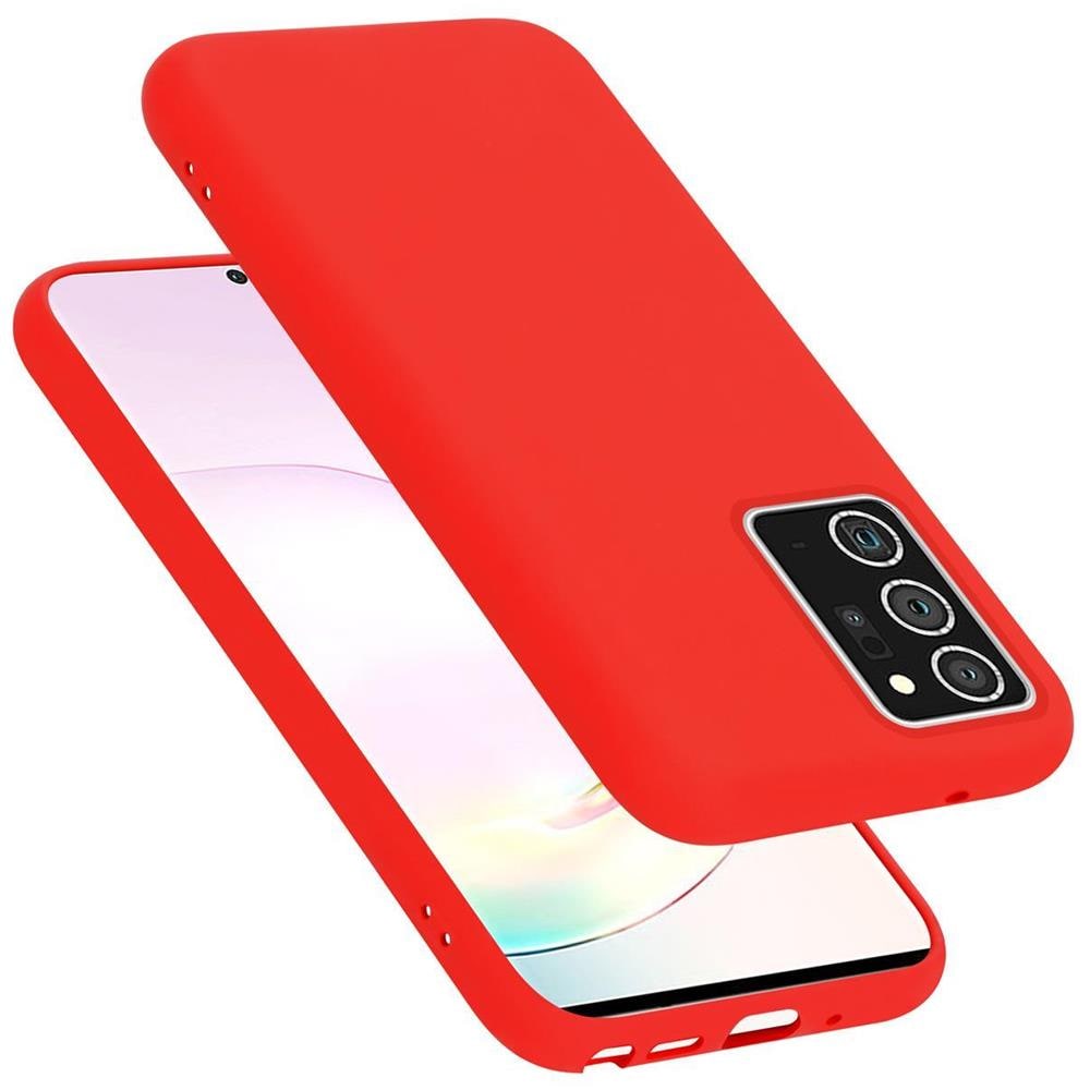 Custodia Compatibile Con Samsung Galaxy Note 20 Plus In Liquid Rosso - Coperchio Protettivo In Silicone Tpu Flessibile - Foto 1