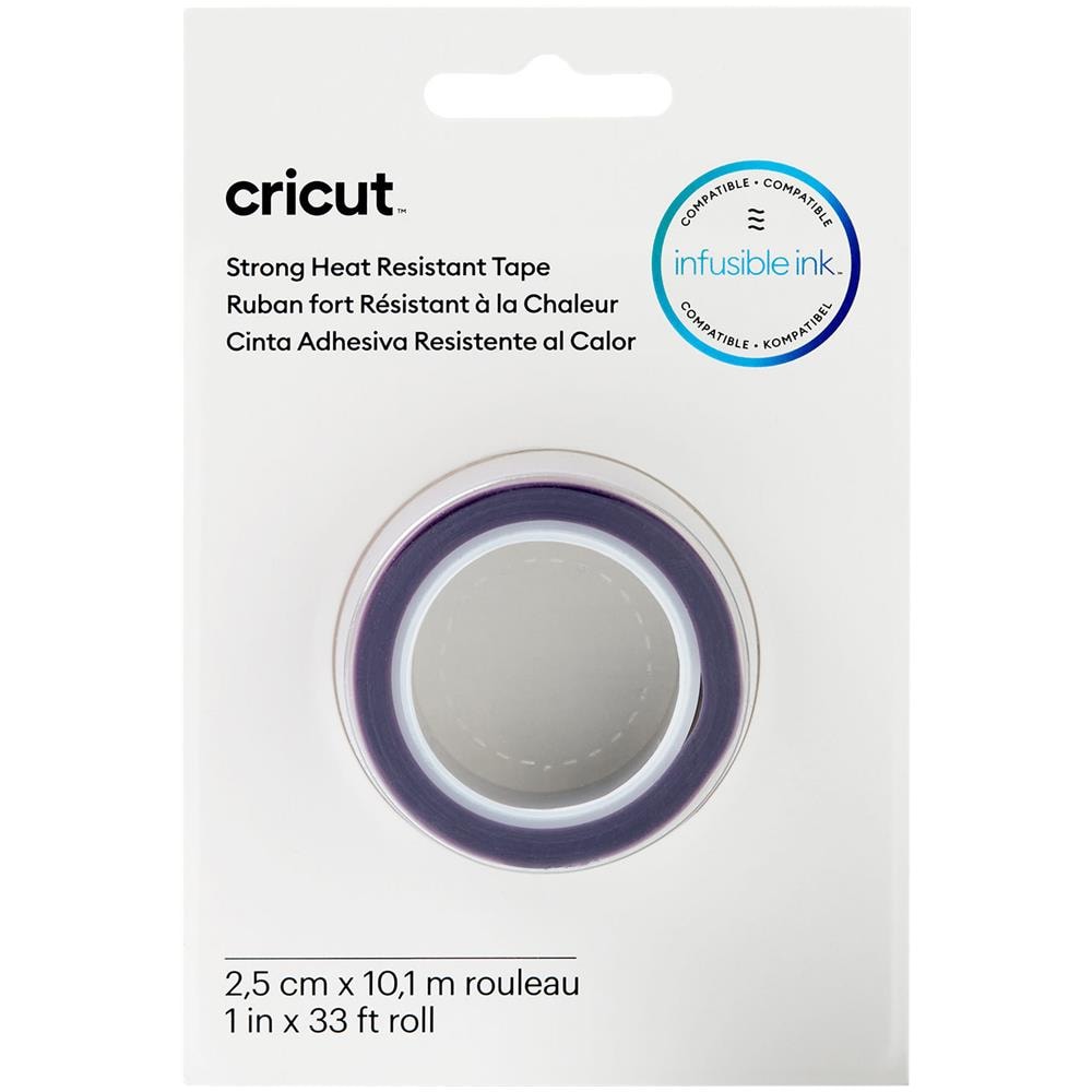 Nastro Adesivo Termoresistente Cricut Hat Press - 2,5 Cm X 10 M - Foto 1