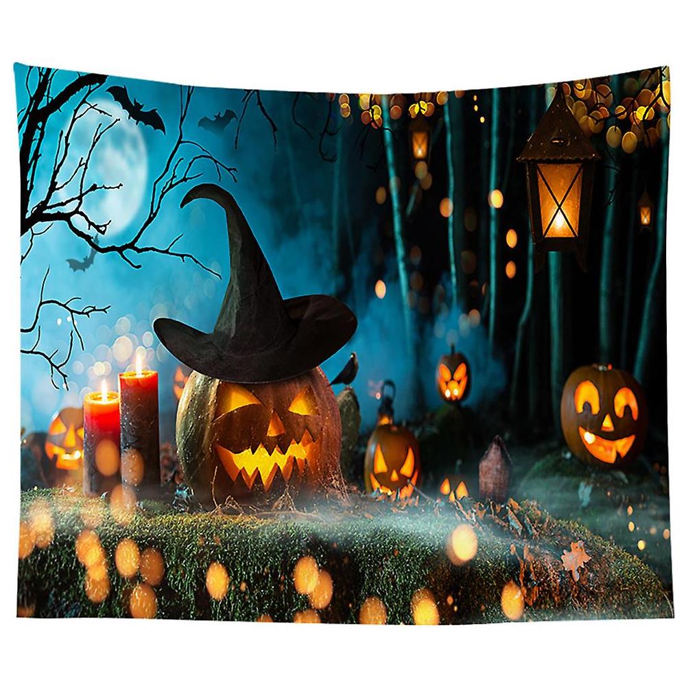 Set 2 Arazzi Da Parete Con Stampa Vetro Colorato 116x33 Cm – Decorazione Murale Con Nappe, Perfetto Per Soggiorno E Hotel