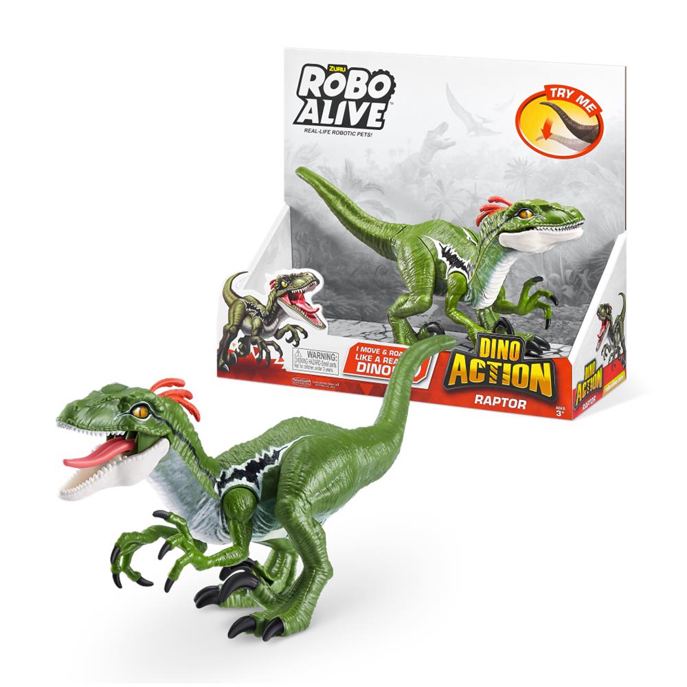 Robo Alive Dino Action Raptor - Foto 1