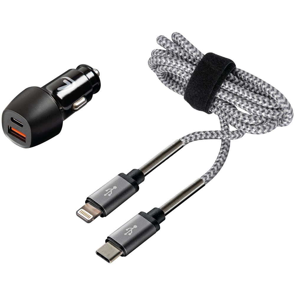 Kit 2 In 1 Lightning Pro - Pd / Qc 3.0 - 18w - 12/24v - Foto 1