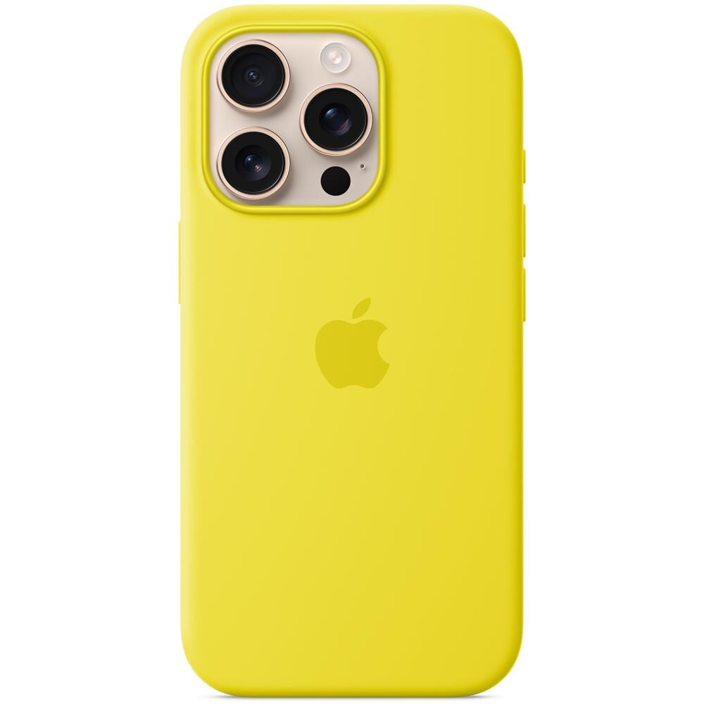 Custodia MagSafe in silicone per iPhone 16 Pro - Giallo carambola - Foto 1