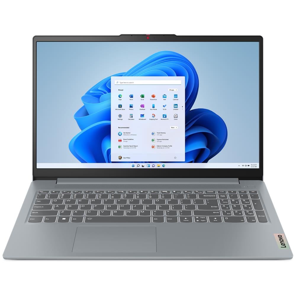 Notebook IdeaPad Slim 3 Monitor 15.6" 15IAH8 83ER00LCIX Intel Core i5-12450H RAM 16GB SSD 512GB Windows 11 Home - Foto 1