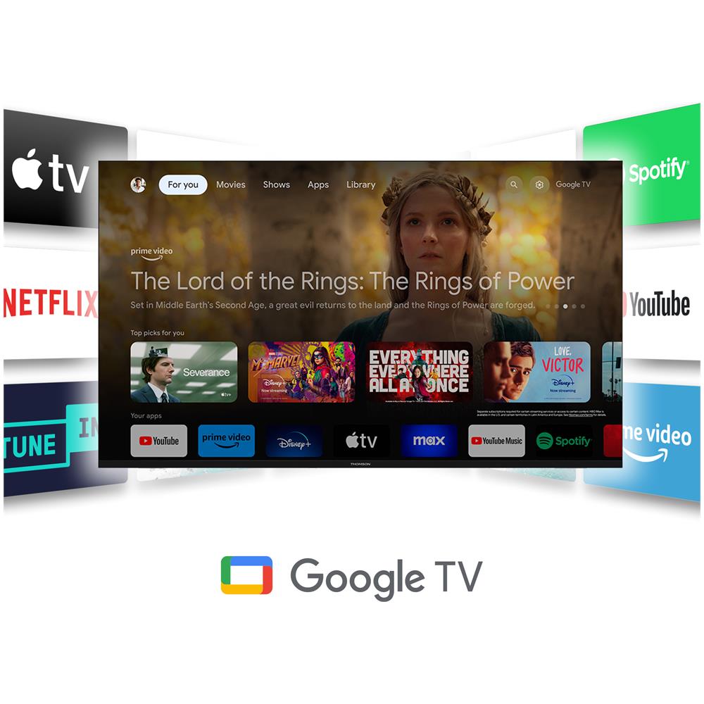 Go Cast 150 HDMI 4K Ultra HD Google TV Bianco - Foto 9