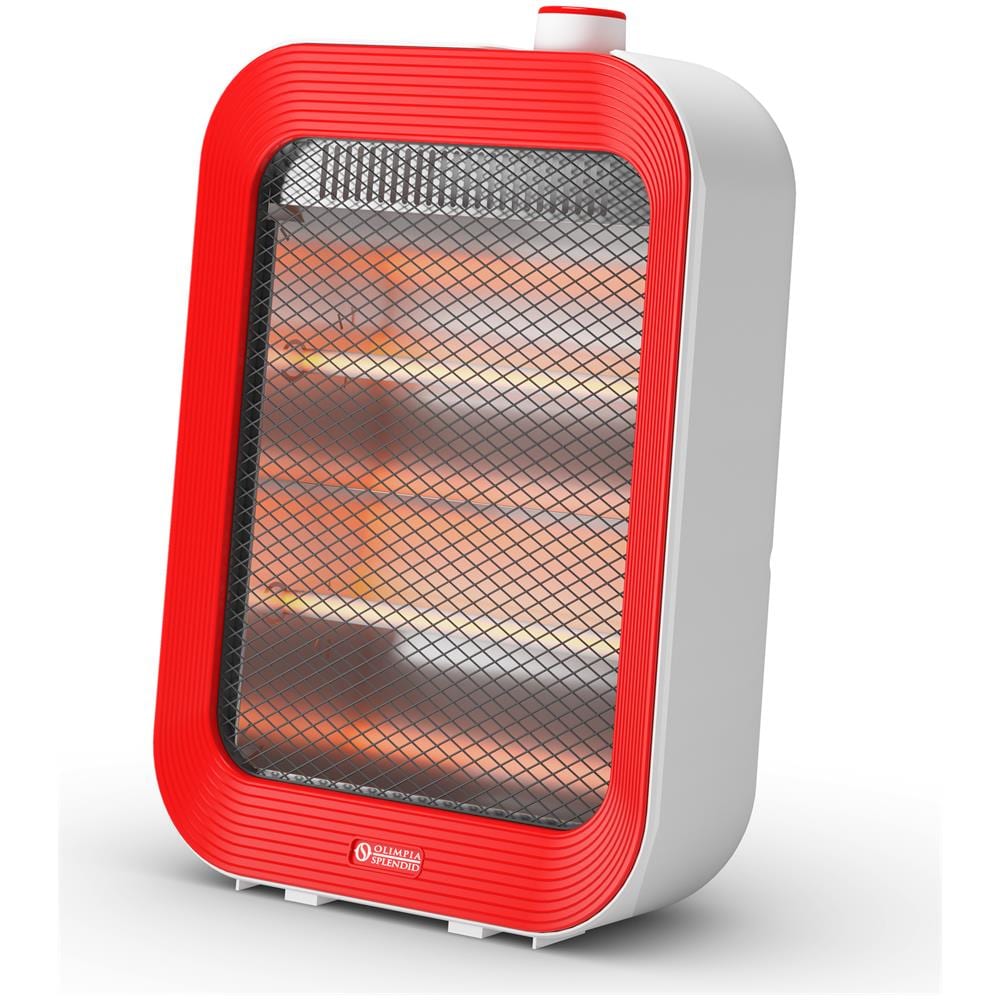 QUARZIA SLIM Interno Rosso 800 W Riscaldatore di ambienti elettrico al quarzo - Foto 1
