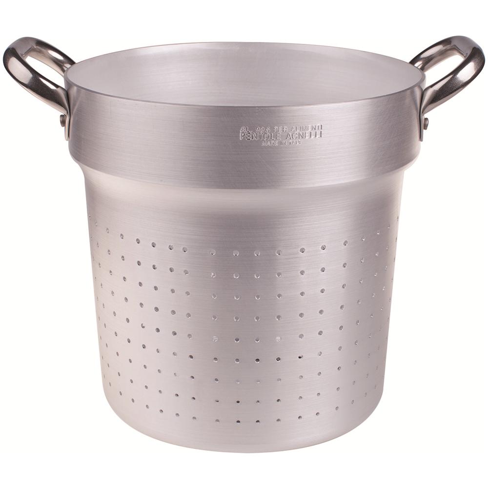 Colapasta Cilindrico 2 Maniglie Diametro 24 cm - Linea Alluminio 3 mm - Foto 2