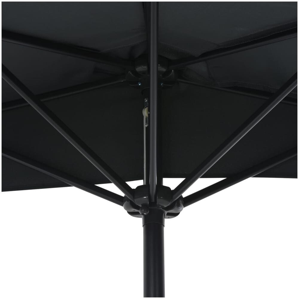 Ombrellone Da Esterni Con Palo In Acciaio 250x250 Cm Sabbia - Foto 7