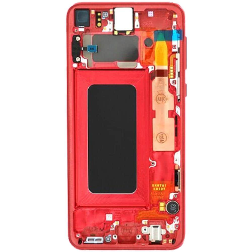Schermo Lcd Originale Ricambio Completo Galaxy S10e Rosso - Foto 2