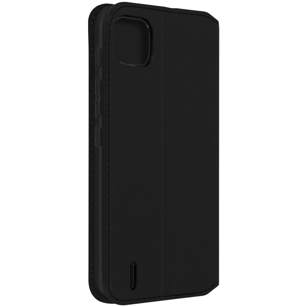 Custodia Folio Wiko Y62 E Y62 Plus Portafoglio Supporto Video Nera - Foto 2