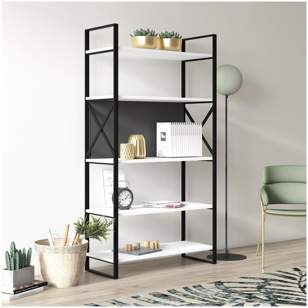 IRONCK Bookshelf Angolo e Libreria con 2 Armadi di Italia