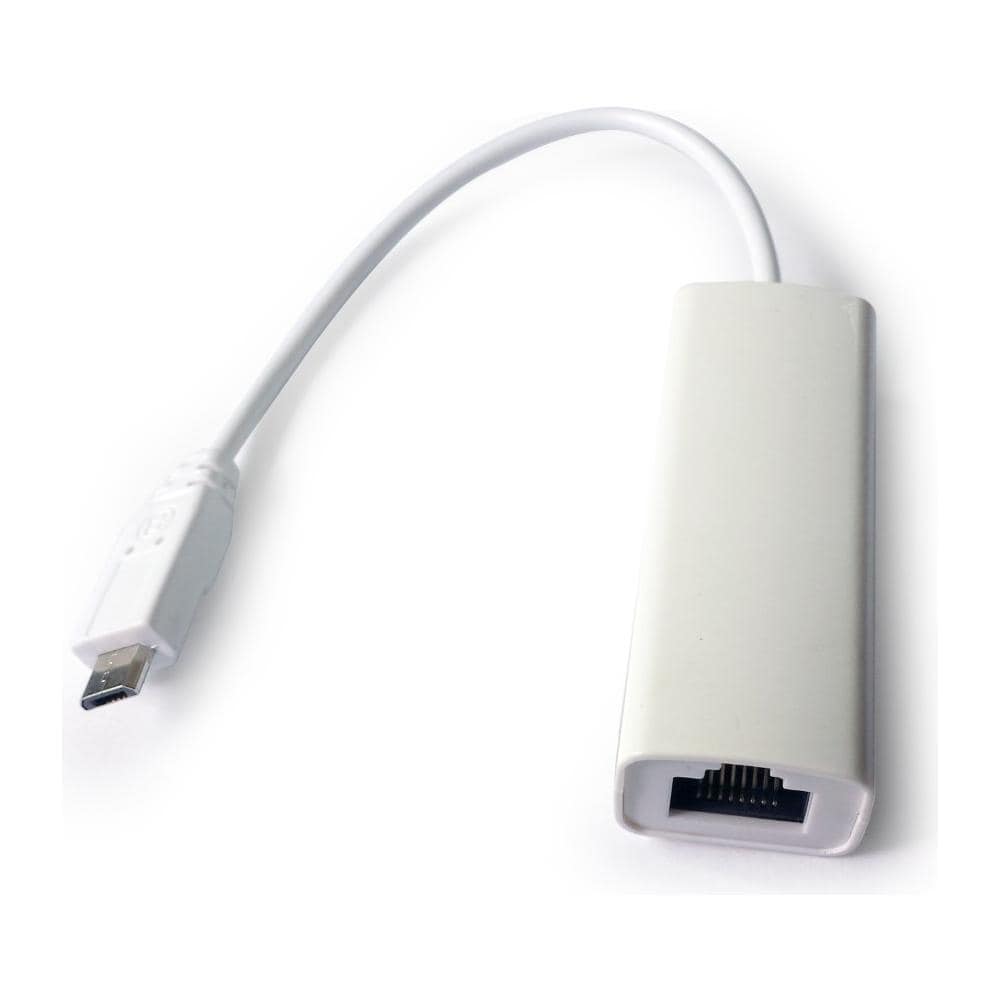 NIC-MU2-01, Cablato, Micro-USB, Ethernet, 10/100BaseT (X) , Bianco, Windows 10 Education, Windows 10 Education x64, Windows 10 Enterprise, Windows 10 Enterprise x64, Wi - Foto 1