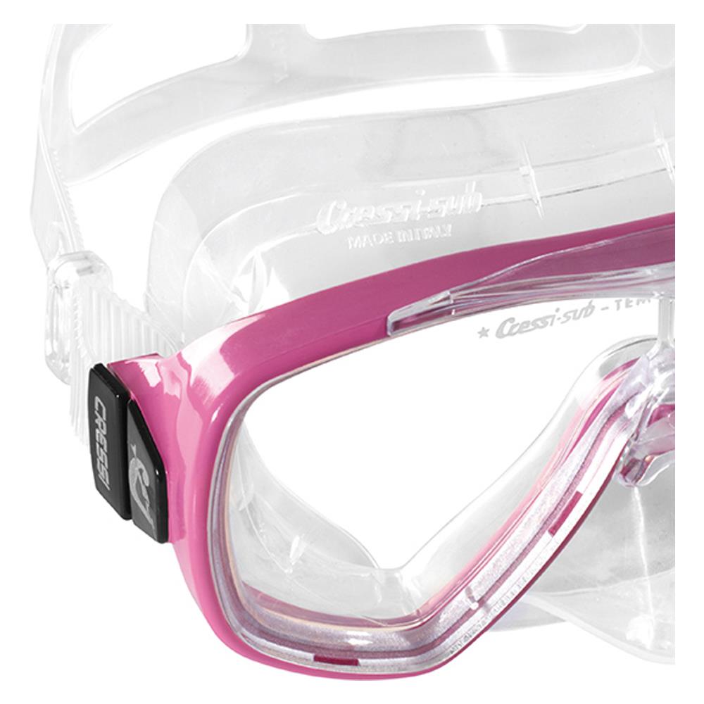 Cressi Maschera Onda Trasparente Rosa - Foto 2