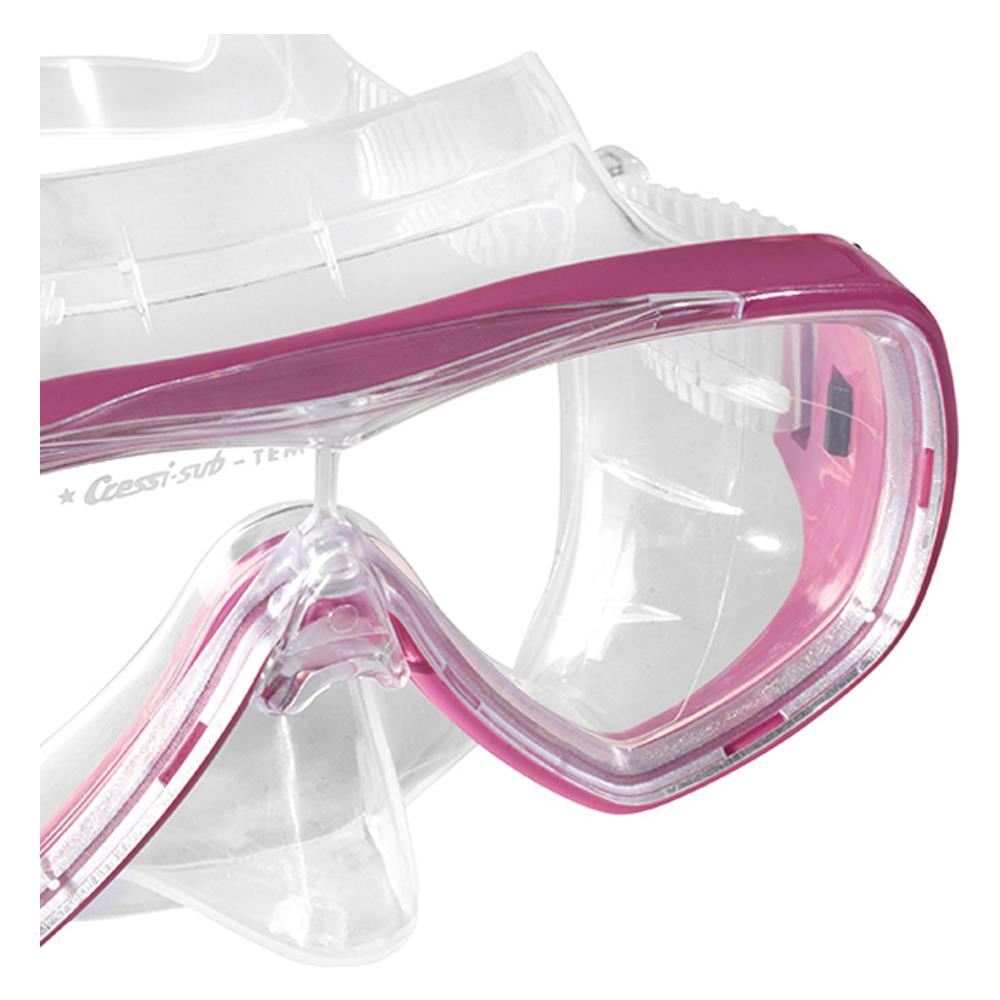 Cressi Maschera Onda Trasparente Rosa - Foto 3