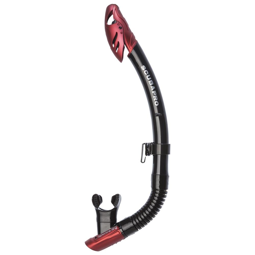 Spectra Dry Snorkel Nero / rosso - Foto 1