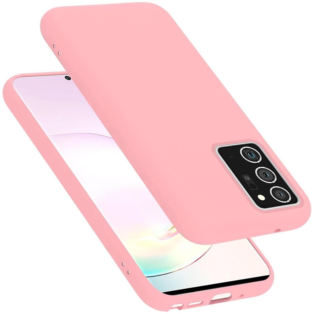 Custodia Compatibile Con Samsung Galaxy Note 20 Plus In Liquid Rosa - Coperchio Protettivo In Silicone Tpu Flessibile - Foto 1