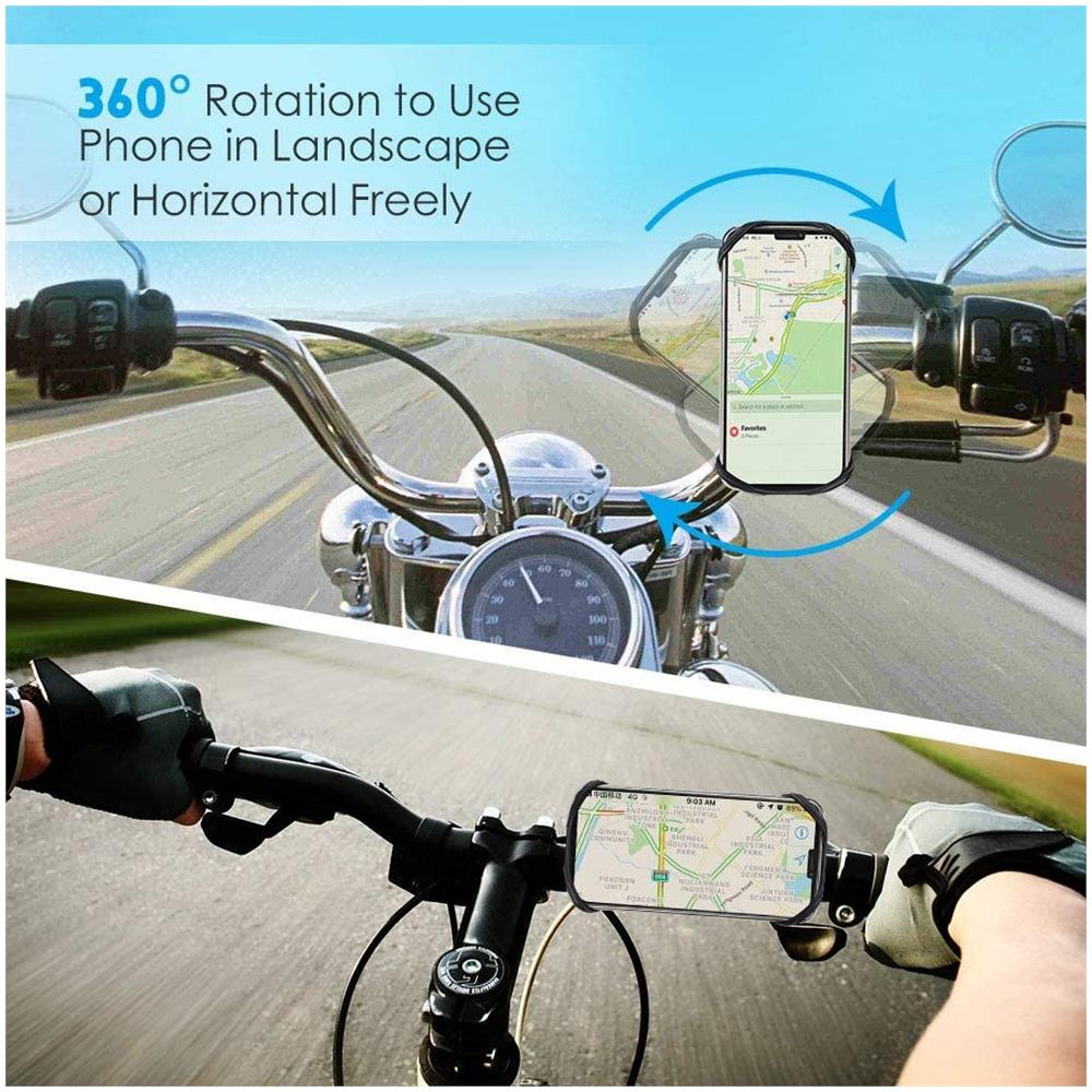 Porta Cellulare Per Bicicletta Grigio - Foto 6