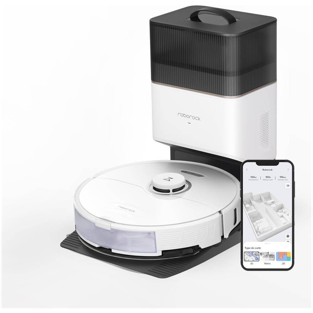 Robot Aspirapolvere e Lavapavimenti S8+ Combi Capacità 2,85 L Colore Bianco - Foto 1