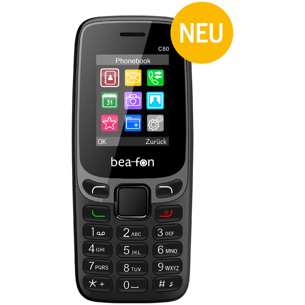 C80 4,5 cm (1.77") 67 g Nero Telefono di livello base - Foto 1