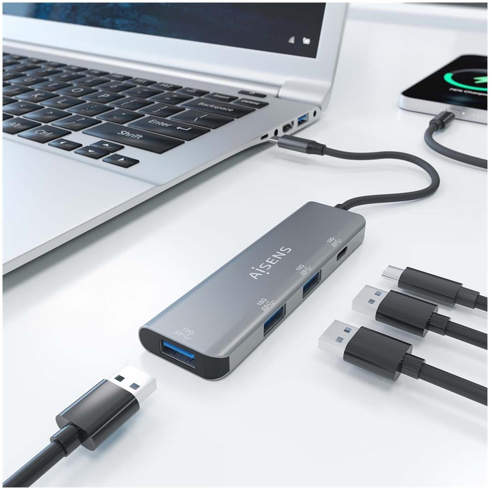 A109-0764 hub di interfaccia USB 3.2 Gen 2 (3.1 Gen 2) Type-C 10000 Mbit /s Grigio - Foto 5