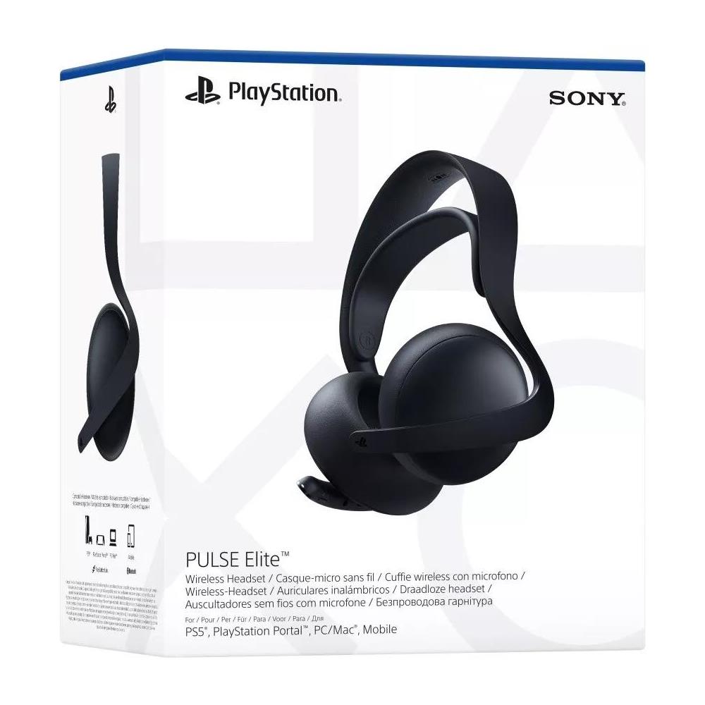 PS5 CUFFIE WIRELESS MICROFONO PULSE ELITE MIDNIGHT BLACK - Foto 1