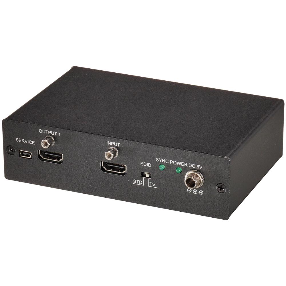 Splitter HDMI HighSpeed 4K UHD 2160p 4 porte, Premium - Foto 1