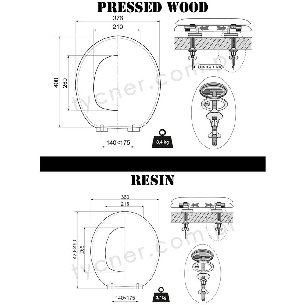 20719122 - Sedile Copri Wc Trendy Line, Motivo: Spiaggia - Foto 2