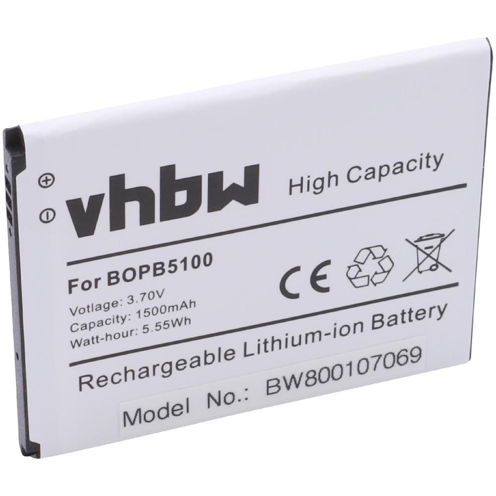 Batteria 1500mah (3.7v) Per Telefono Smartphone Htc Desire D516, D516c, D516t, D516w, Sostituisce 5360570, B0pb5100. - Foto 2